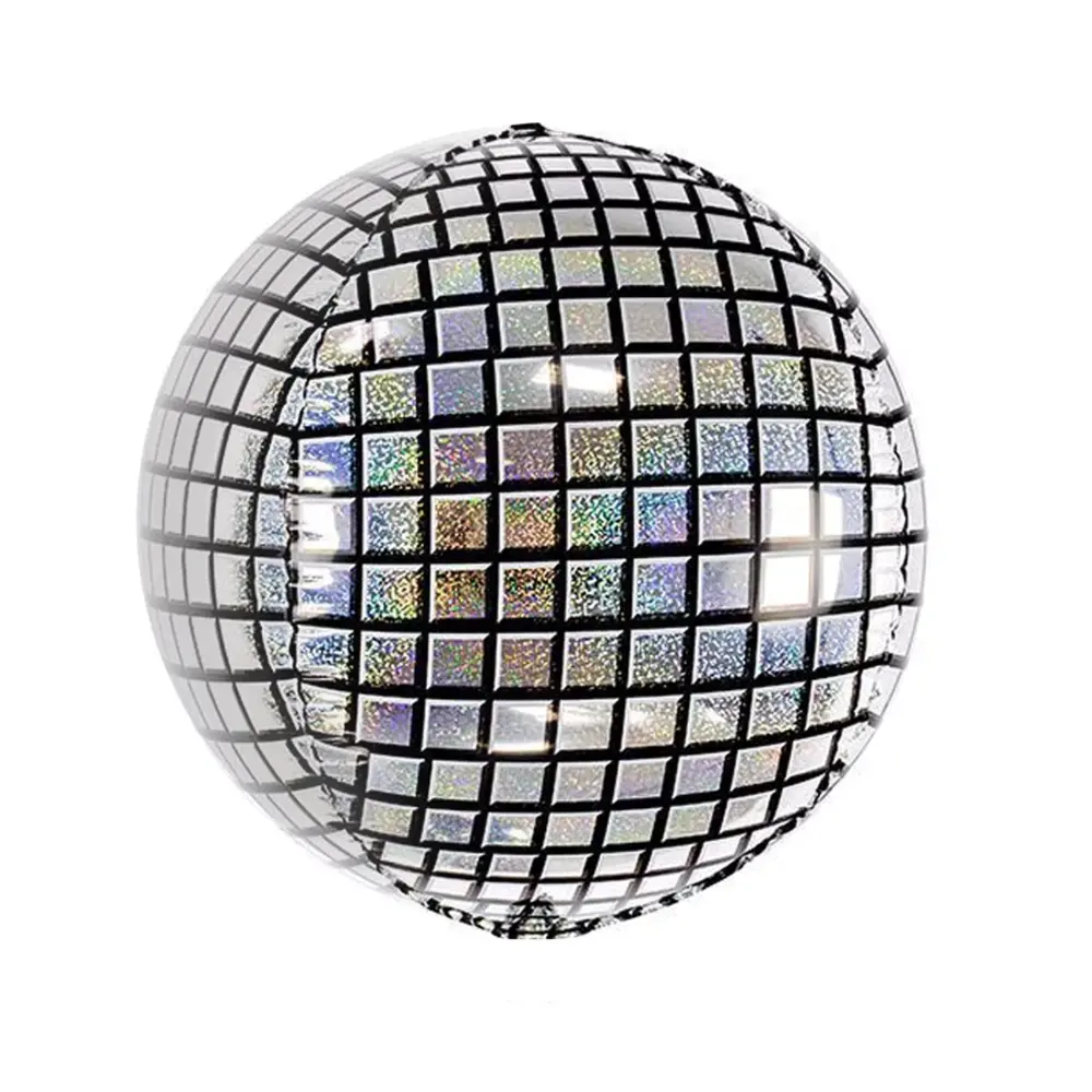 Tuf-Tuf Disco Ball Shape Foil Balloon 55cm | per piece