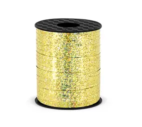 Tuf-Tuf Goldholografisches Band 5 mm | 458 Meter