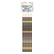 Henbrandt Crayons de super-héros avec gomme 19 cm | Lot de 6
