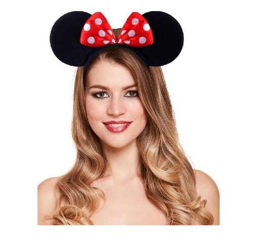 Henbrandt Minnie-Maus-Ohren mit Schleife | pro Stück