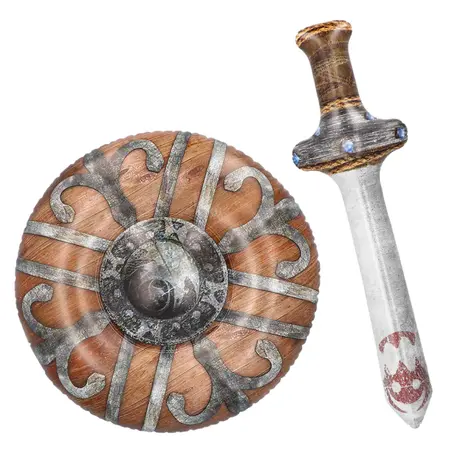 Boland Aufblasbares Schwert und Schild | 2-teilig