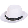 Folat Gangster Hat White 59cm | per piece Folat Gangster Hat White 59cm | per piece