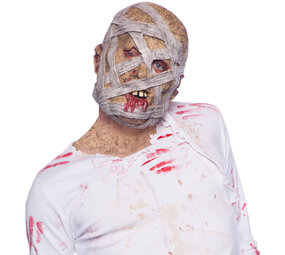 Folat Masque de momie tombeau Halloween Latex