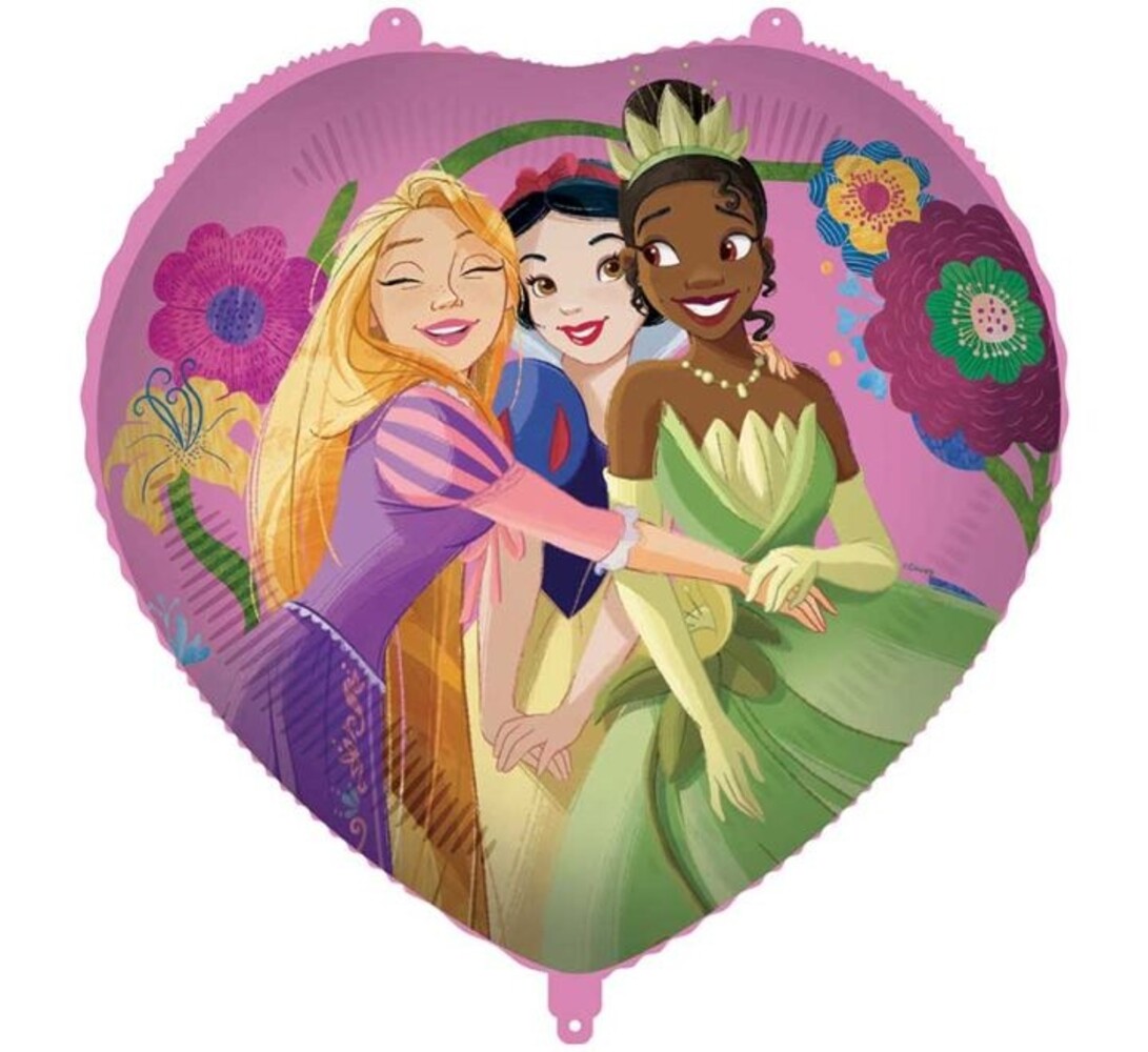 Procos Party Prinzessinnen-Folienballon „Lebe deine Geschichte“ 46 cm | pro Stück