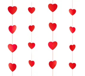 Tuf-Tuf Red Hearts Hanging Decoration DIY | per set