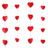 Tuf-Tuf Red Hearts Hanging Decoration DIY | per set Tuf-Tuf Red Hearts Hanging Decoration DIY | per set