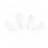 Tuf-Tuf White Decorative Feathers 5-8cm | 50 pieces