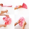 Folat Rosa Pompon-Girlande, 3 Meter | pro Stück Folat Rosa Pompon-Girlande, 3 Meter | pro Stück