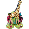 Folat Giraffe Staande Folieballon 53x79cm | per stuk Folat Giraffe Staande Folieballon 53x79cm | per stuk