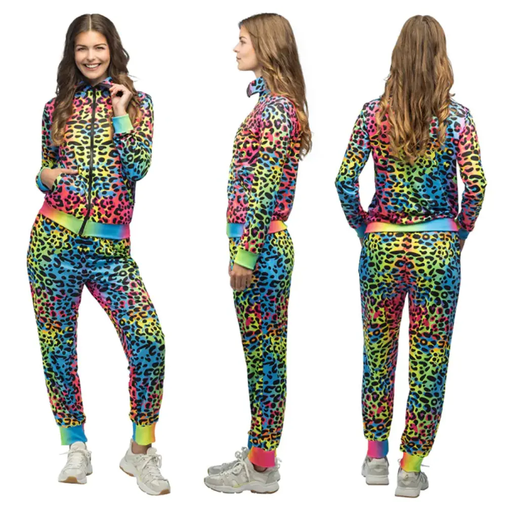 Boland Leopard Art Babe UV Damen-Trainingsanzug