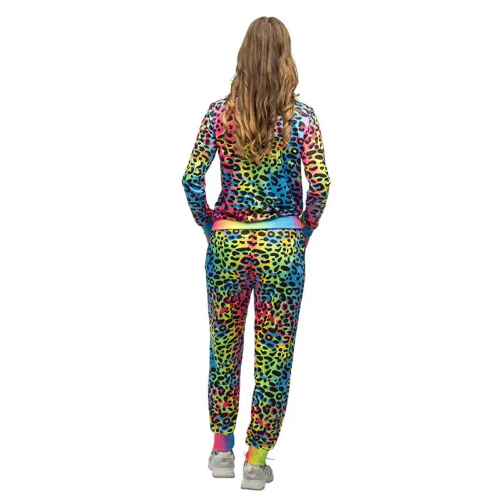 Boland Trainingspak Leopard Art Babe UV Dames Boland Trainingspak Leopard Art Babe UV Dames
