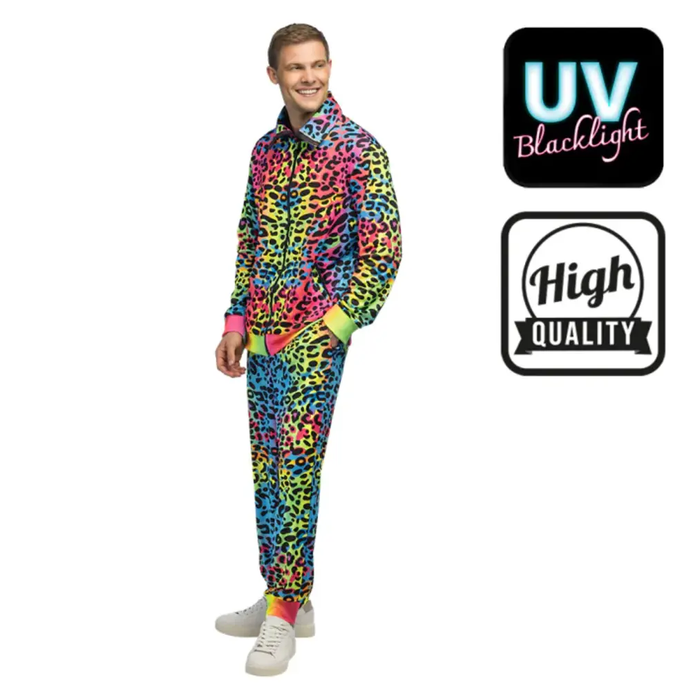 Boland Leopard Art Dude UV Men's Tracksuit