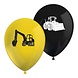 Procos Party Ballons « En construction » 28 cm | 8 pièces
