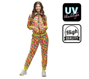 Boland Trainingspak Pop Art Babe UV Dames Boland Trainingspak Pop Art Babe UV Dames