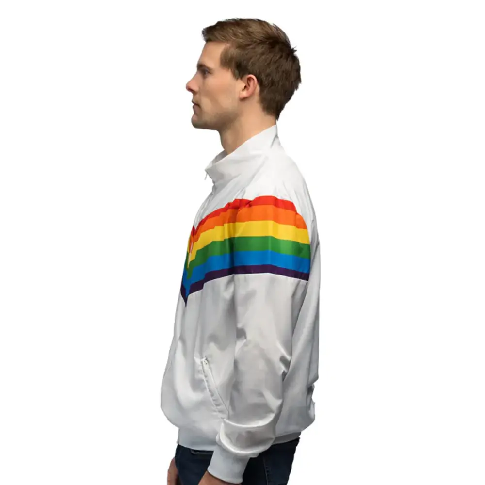 Boland Trainingsjasje Vintage Rainbow Dude Boland Trainingsjasje Vintage Rainbow Dude
