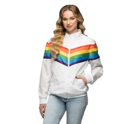 Boland Trainingsjasje Vintage Rainbow Babe Boland Trainingsjasje Vintage Rainbow Babe