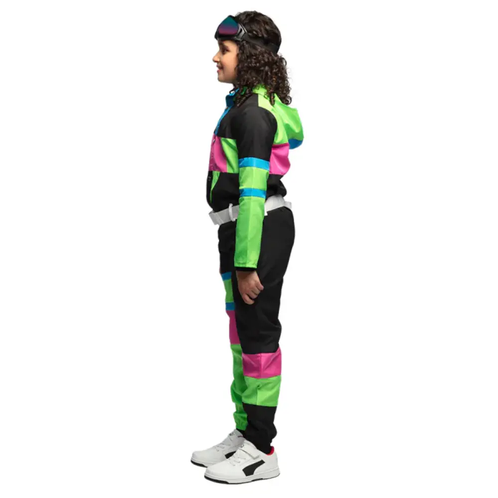 Boland Combinaison de ski fluo années 80 pour enfants