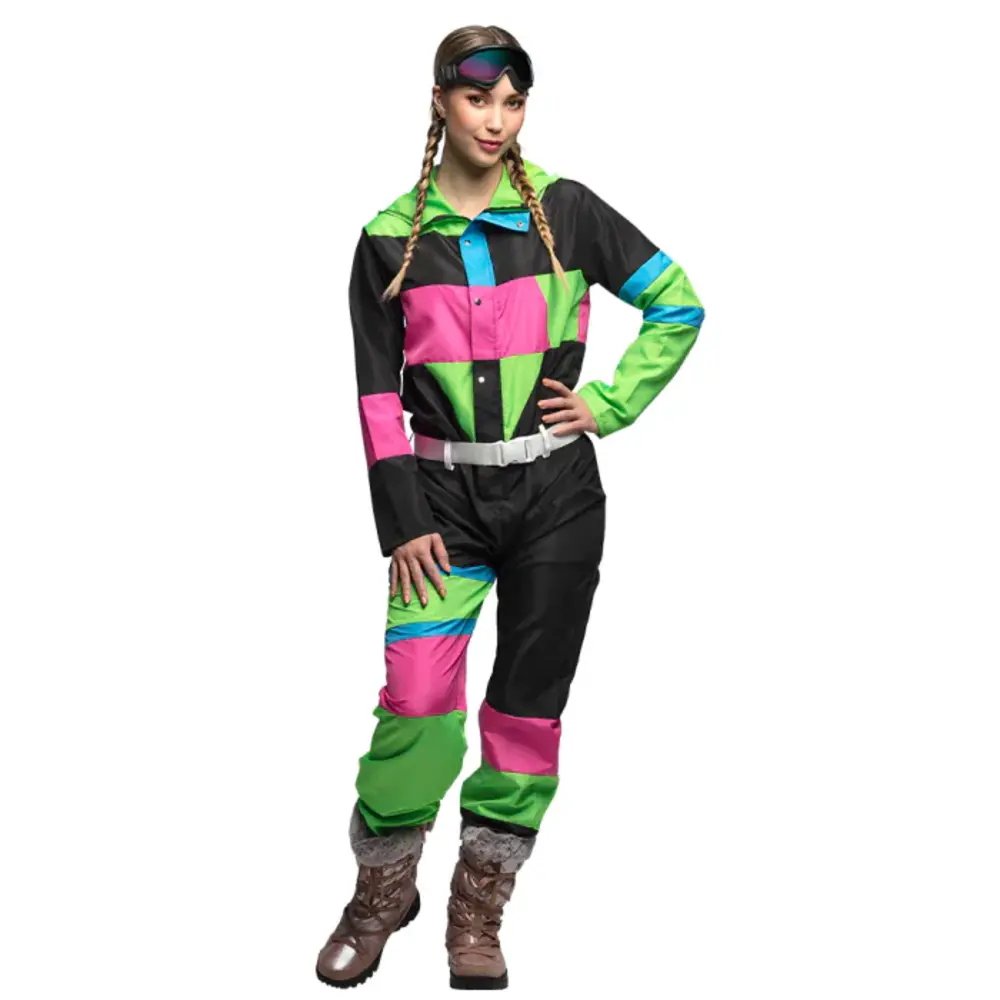 Boland Neon 80's Babe Ski Suit