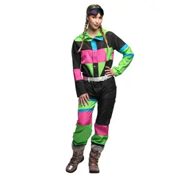 Boland Combinaison de ski fluo style années 80