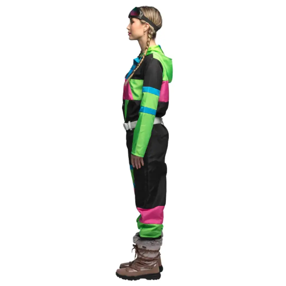 Boland Neon 80's Babe Ski Suit