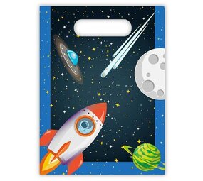 Procos Party Sacs de fête sur le thème de l'espace | 6 pièces