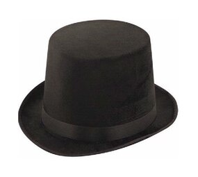 Henbrandt Lincoln Hat Black Velvet | per piece