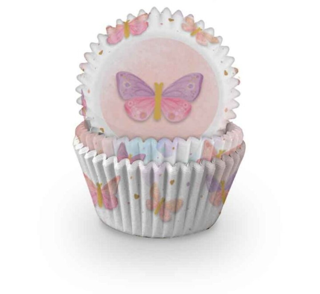 Anniversary House Butterfly Cupcake Molds | 60 pieces