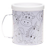 LG Imports Color Your Own Farm Animals Cup 250ml | per piece