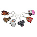 LG Imports Farm Animals Keychain | 12 pieces