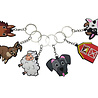 LG Imports Porte-clés Animaux de la Ferme | 12 pièces LG Imports Porte-clés Animaux de la Ferme | 12 pièces