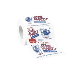 Paper Dreams Ouwe Taart Humoristische Toiletrol | per stuk Paper Dreams Ouwe Taart Humoristische Toiletrol | per stuk