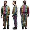 Boland Regenbogen-Panther-Trainingsanzug