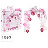 Balloonzone Pink Balloon Arch Set | 120-piece