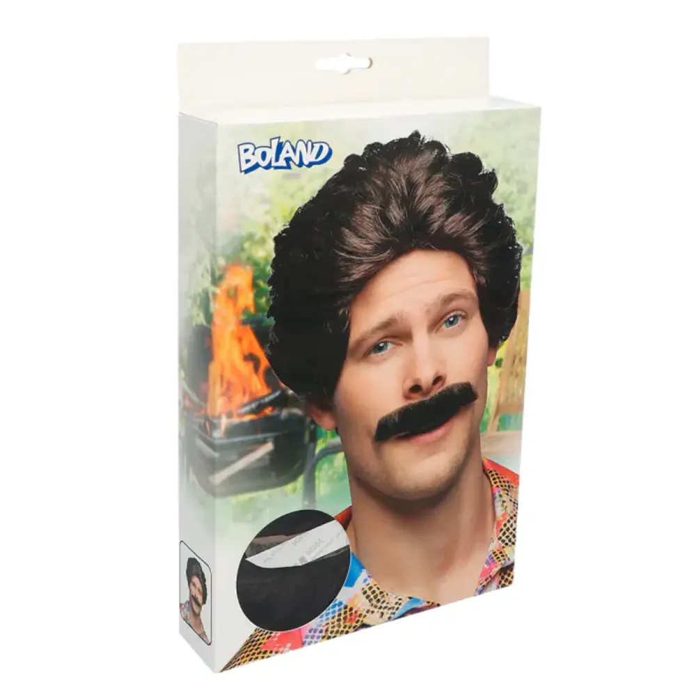 Boland Wig and Moustache Vance Boland Wig and Moustache Vance