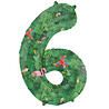 Folat Folie Ballon Cijfer 6 Jungle Vibe | 86cm Folat Folie Ballon Cijfer 6 Jungle Vibe | 86cm