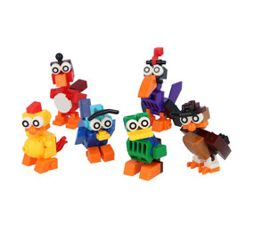Henbrandt Jeu de construction d'oiseaux en blocs | à la pièce