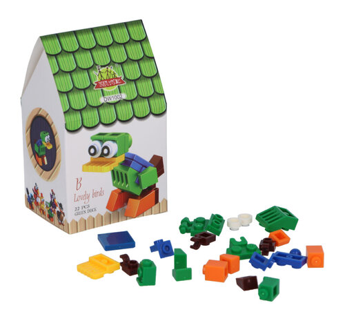 Henbrandt Jeu de construction d'oiseaux en blocs | à la pièce