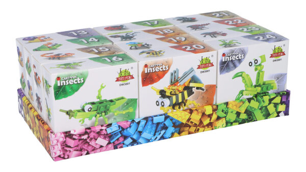 Henbrandt Insecten Bouwstenen Set | per stuk Henbrandt Insecten Bouwstenen Set | per stuk
