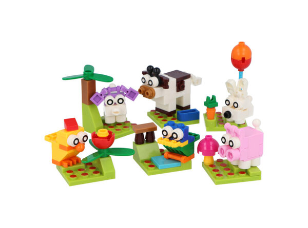 Henbrandt Boerderij Dieren Bouwstenen Set | per stuk Henbrandt Boerderij Dieren Bouwstenen Set | per stuk