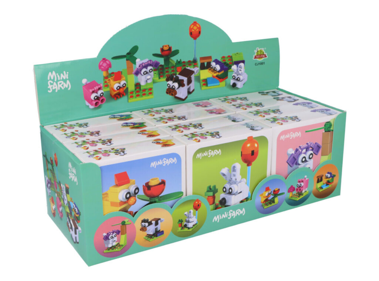 Henbrandt Farm Animals Building Blocks Set | per piece
