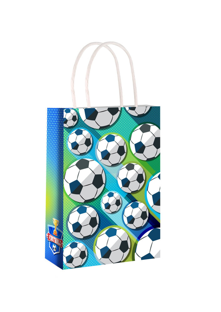 Amscan Football Party Favor Bag 16x22cm | 12 pieces