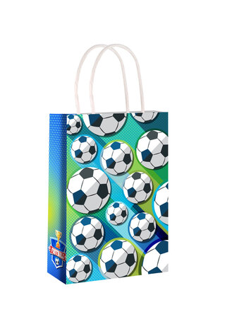 Amscan Sachets cadeaux sur le thème du football 16 x 22 cm | 12 pièces