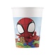 Procos Party Spidey & His Amazing Friends Cups 200ml | 8 pieces