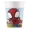 Procos Party Spidey & His Amazing Friends Bekers 200ml | 8 stuks Procos Party Spidey & His Amazing Friends Bekers 200ml | 8 stuks