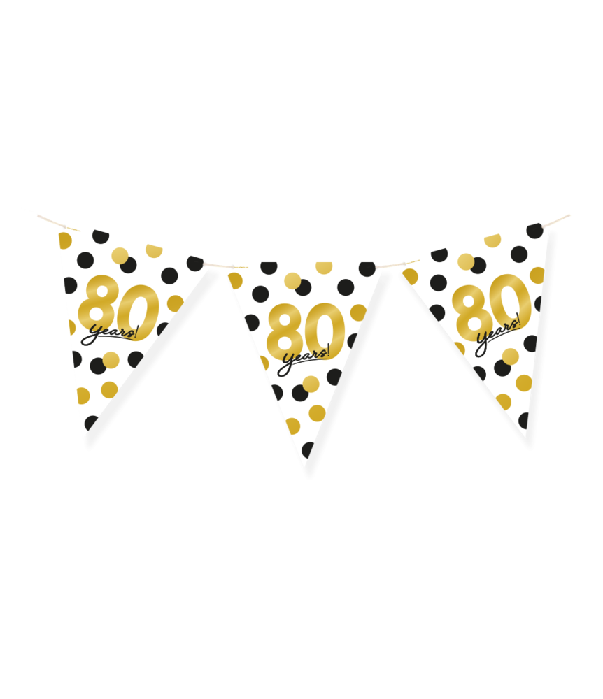 Paper Dreams 80 Years Celebration Bunting! | 6 m