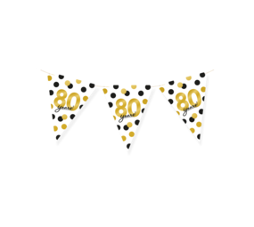 Paper Dreams Vlaggenlijn 80 jaar Celebration! | 6 mtr Paper Dreams Vlaggenlijn 80 jaar Celebration! | 6 mtr