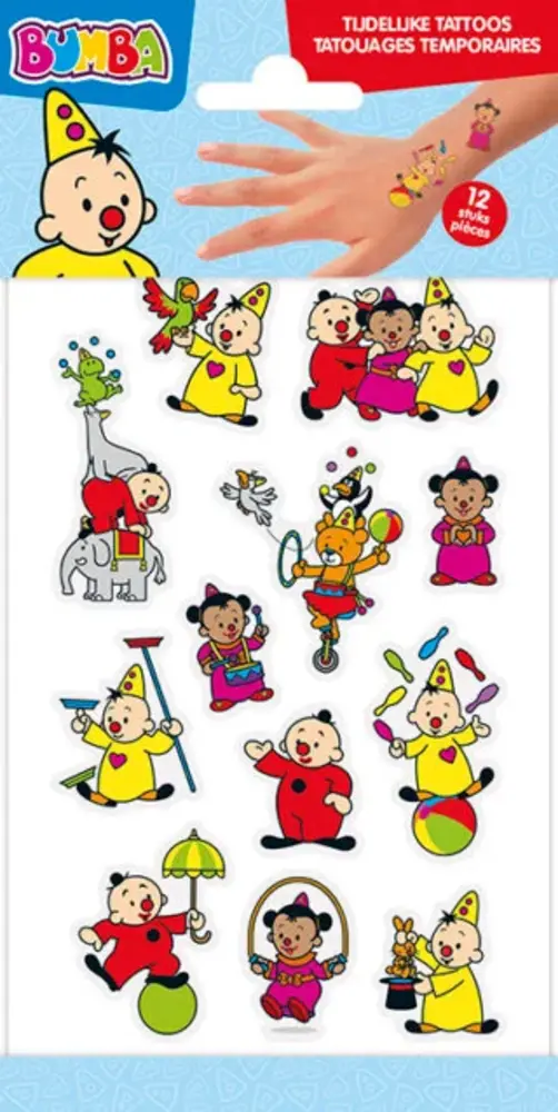 Procos Party Bumba Tattoos | per sheet
