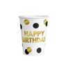 Paper Dreams Gobelets « Joyeux anniversaire » ! 250 ml | 8 pièces