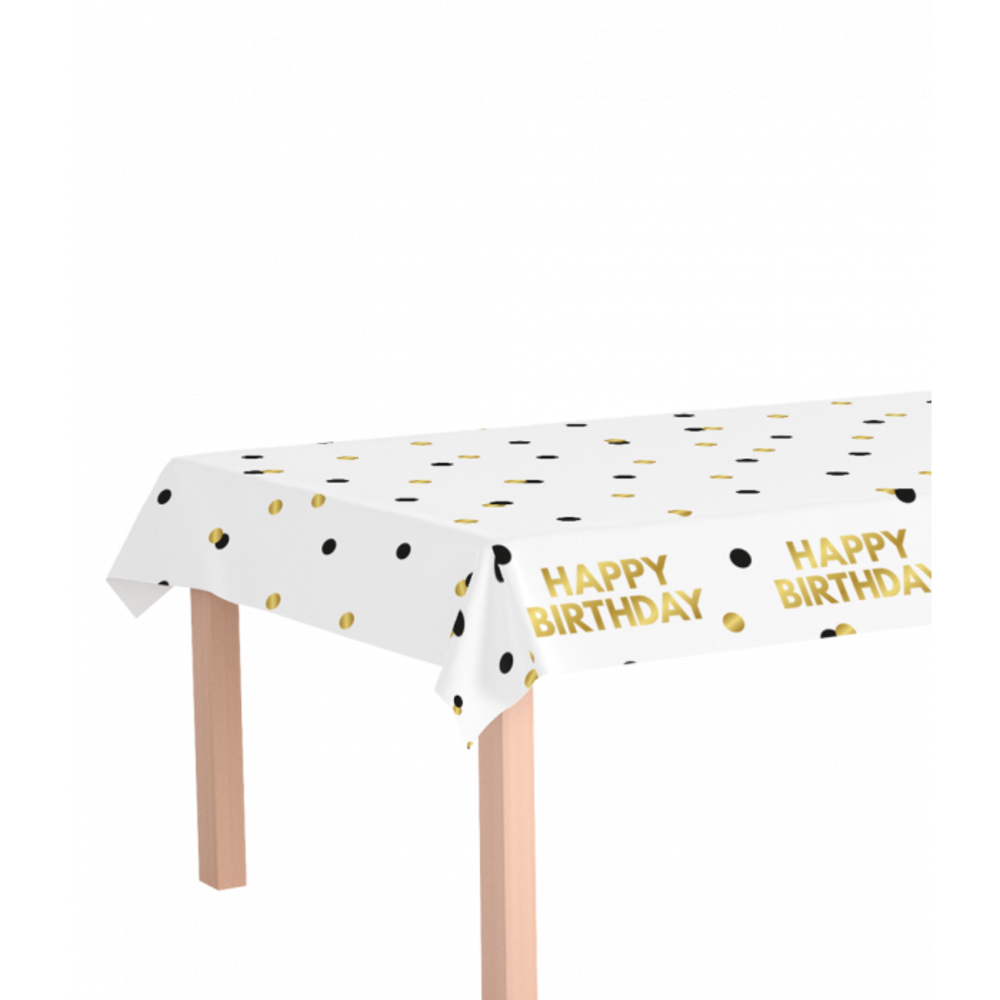 Paper Dreams Tischdecke „Alles Gute zum Geburtstag!“ 137 x 274 cm | pro Stück
