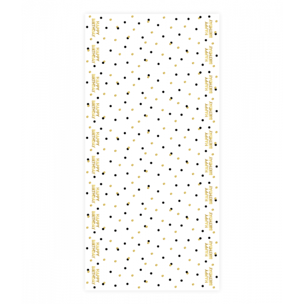 Paper Dreams Tischdecke „Alles Gute zum Geburtstag!“ 137 x 274 cm | pro Stück